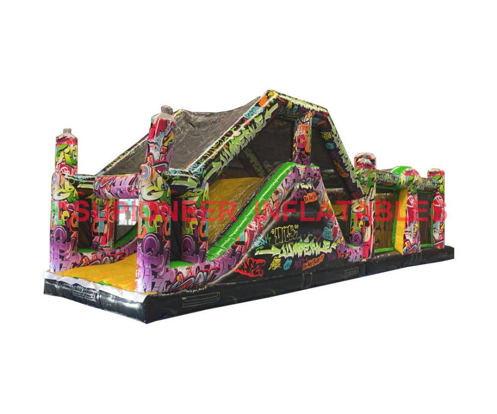 Graffiti Obstacle Course, OB-30210