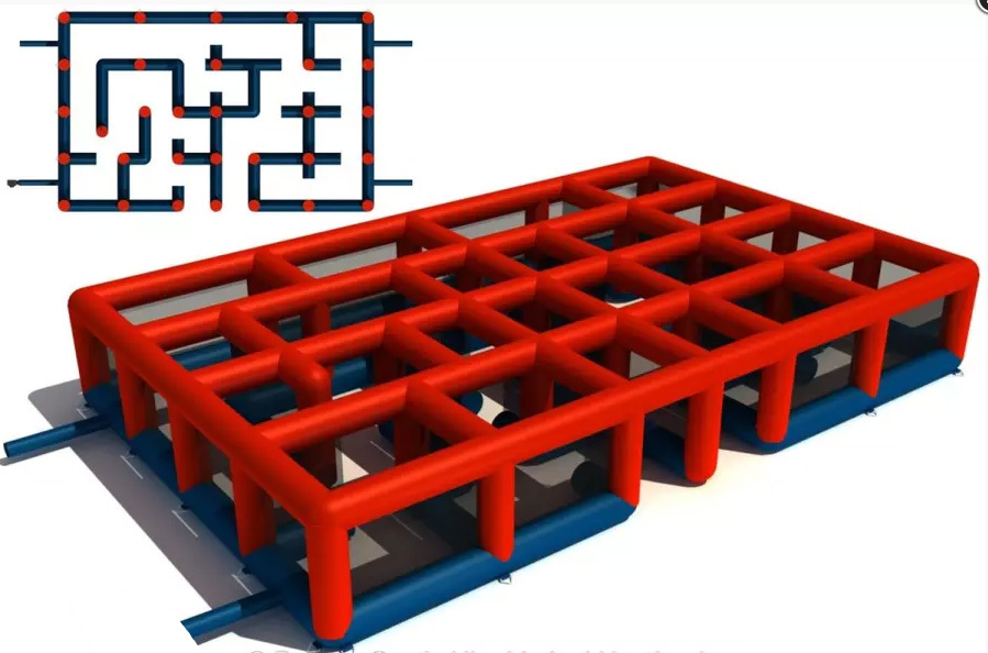 Red Blue Mega Maze, SP-10134
