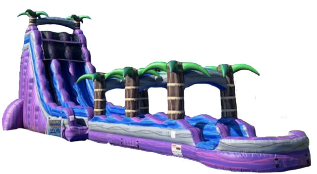 27 Purple Crush Dual Lane Water Slide, WS-2106293