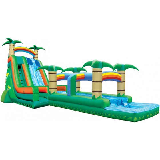 27 Tropical Falls Dual Lane Water Slide, WS-2106296