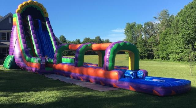 27 Country Falls Dual Lane Water Slide, WS-40103