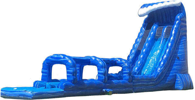 27 Blue Crush Dual Lane Water Slide, WS-40109