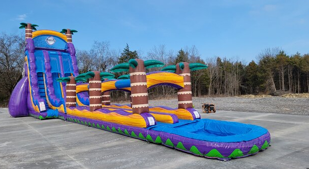 27 Tropic Hurricane Dual Lane Water Slide, WS-40104