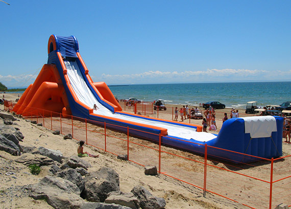 36  Giant Hippo Water Slide, WS-40126