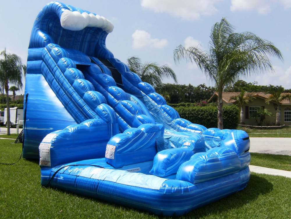 18 Monster Wave Dual Lane Water Slide, WS-40140