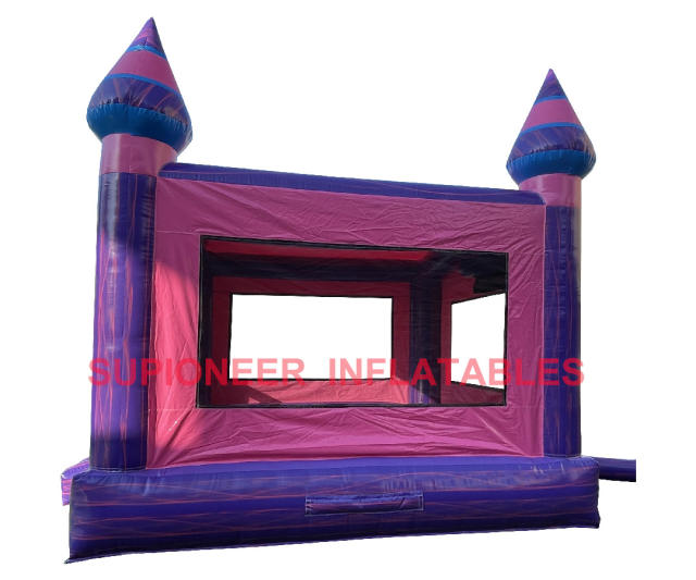 Purple Marble 15' x 15' Bounce House, BO-10602