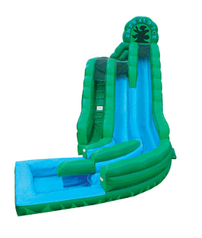 20 Emerald Ice Curved Water Slide, WS-40151