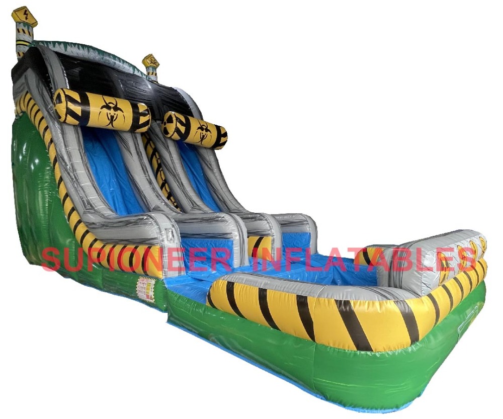 23 Biohazard Dual Lane Water Slide, WS-2404269