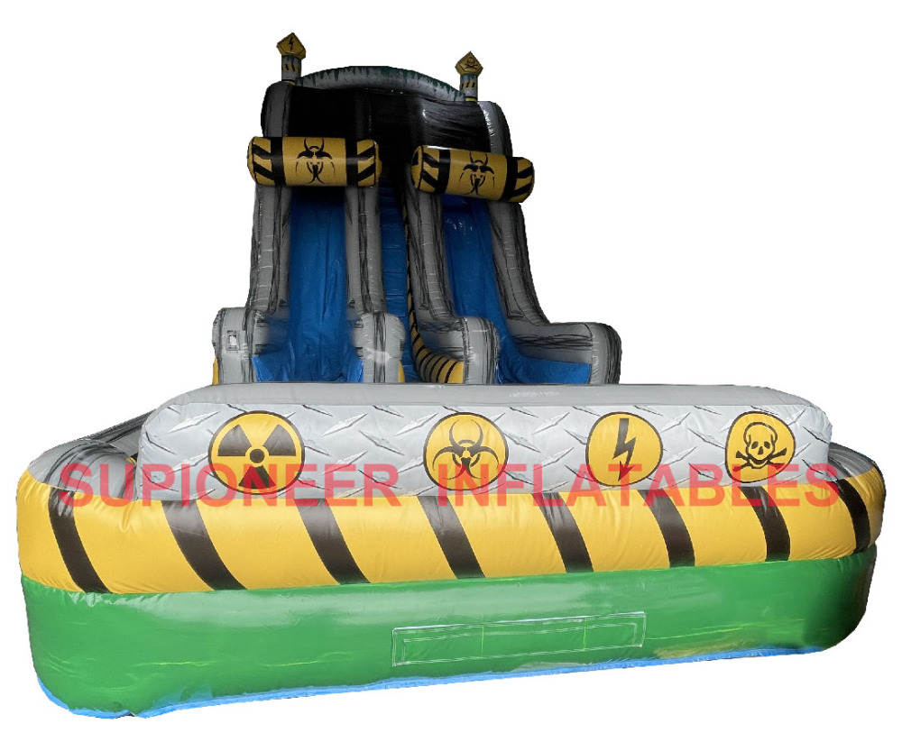 23 Biohazard Dual Lane Water Slide, WS-2404269