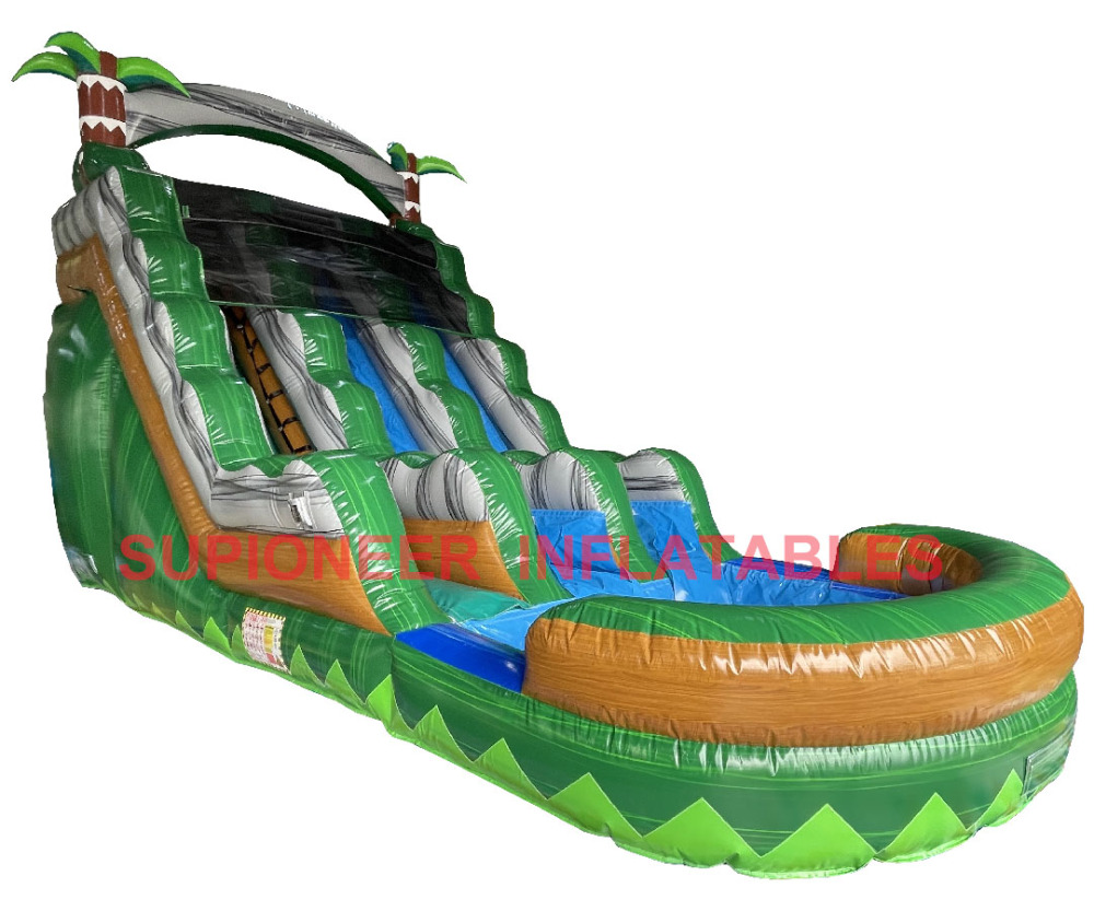16 Tropical Congo Dual Lane Water Slide, WS-2404266