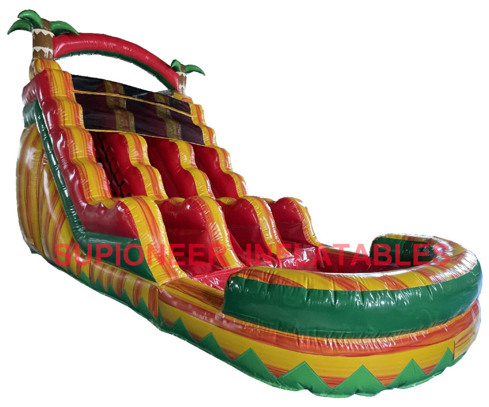 16 Tropical Fiesta Dual Lane Water Slide, WS-2404265