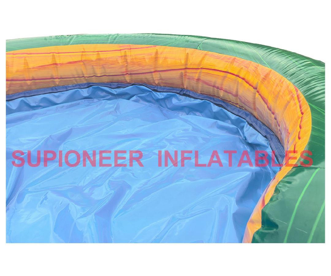 18 Tiki Island Water Slide with Inflated Pool, WS-2412295