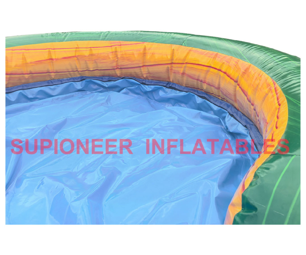 18 Tiki Island Water Slide with Inflated Pool, WS-2412295