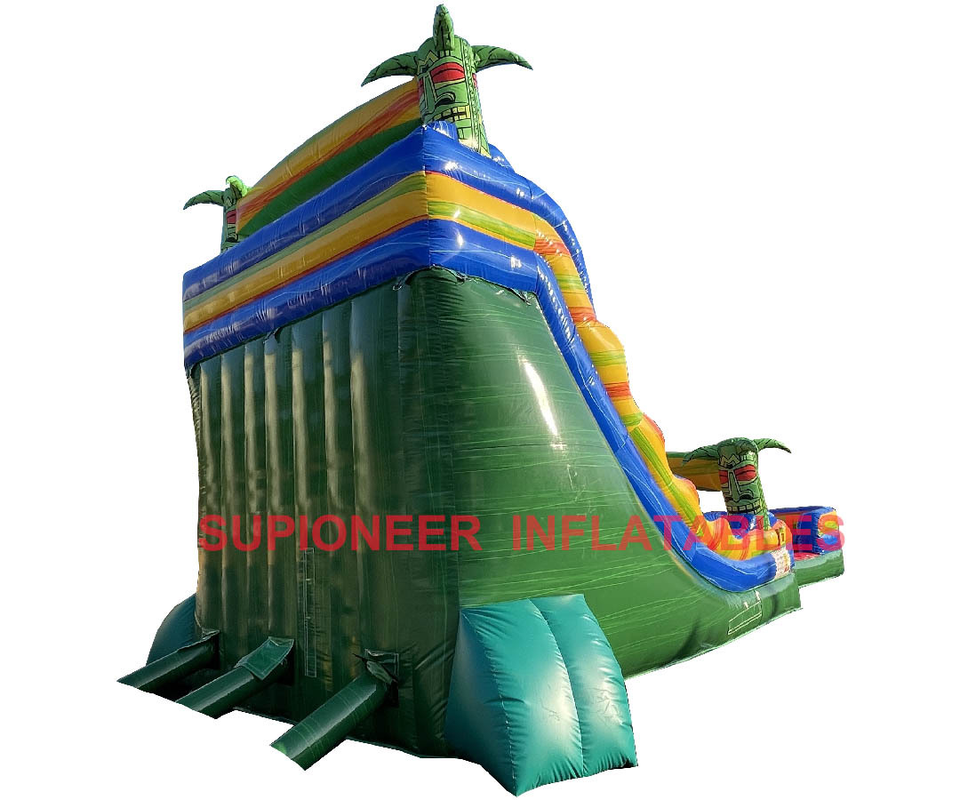 18 Tiki Palm Dual Lane Water Slide, WS-2501142