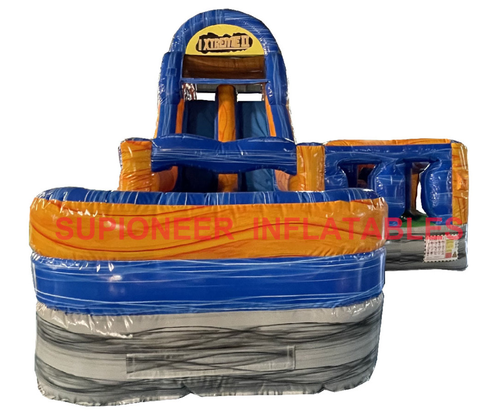 I Xtreme II Obstacle Course with inflated pool, OB-2501198