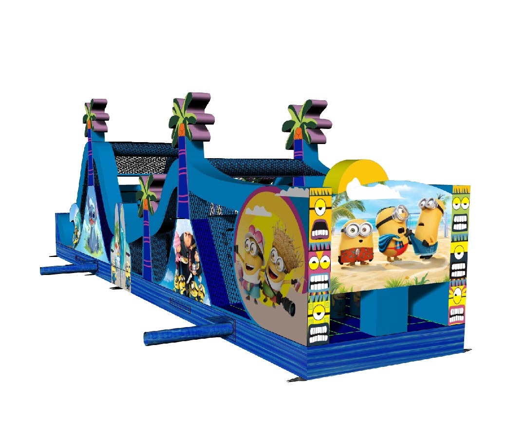 Minions N Stitch Obstacle Course, OB-2512229