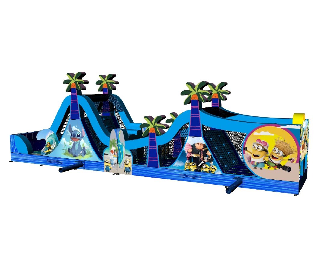 Minions N Stitch Obstacle Course, OB-2512229