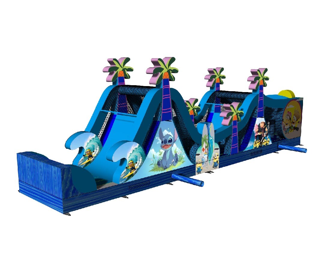 Minions N Stitch Obstacle Course, OB-2512229