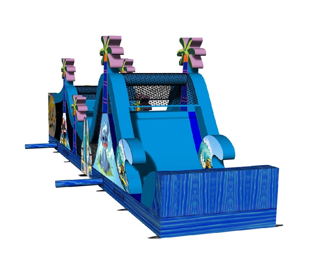 Minions N Stitch Obstacle Course, OB-2512229