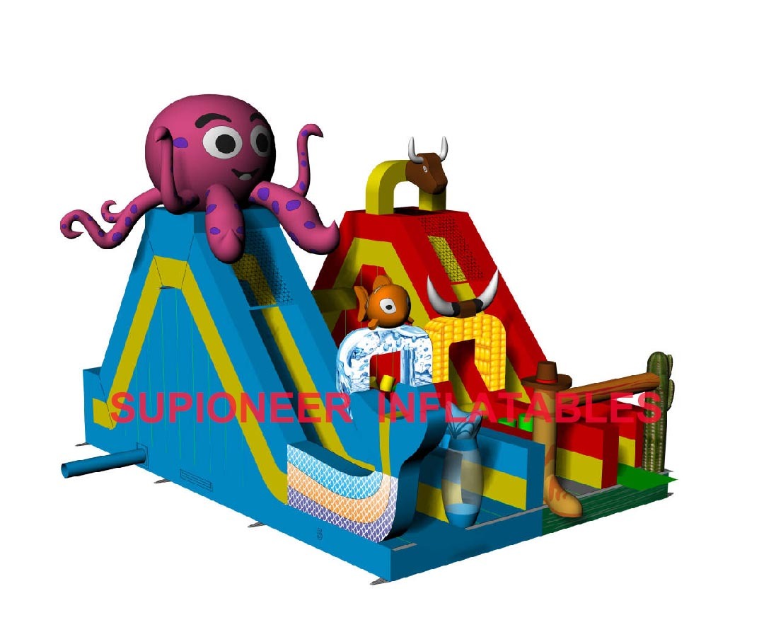 Ocean World & Western Obstacle Course, OB-2601032