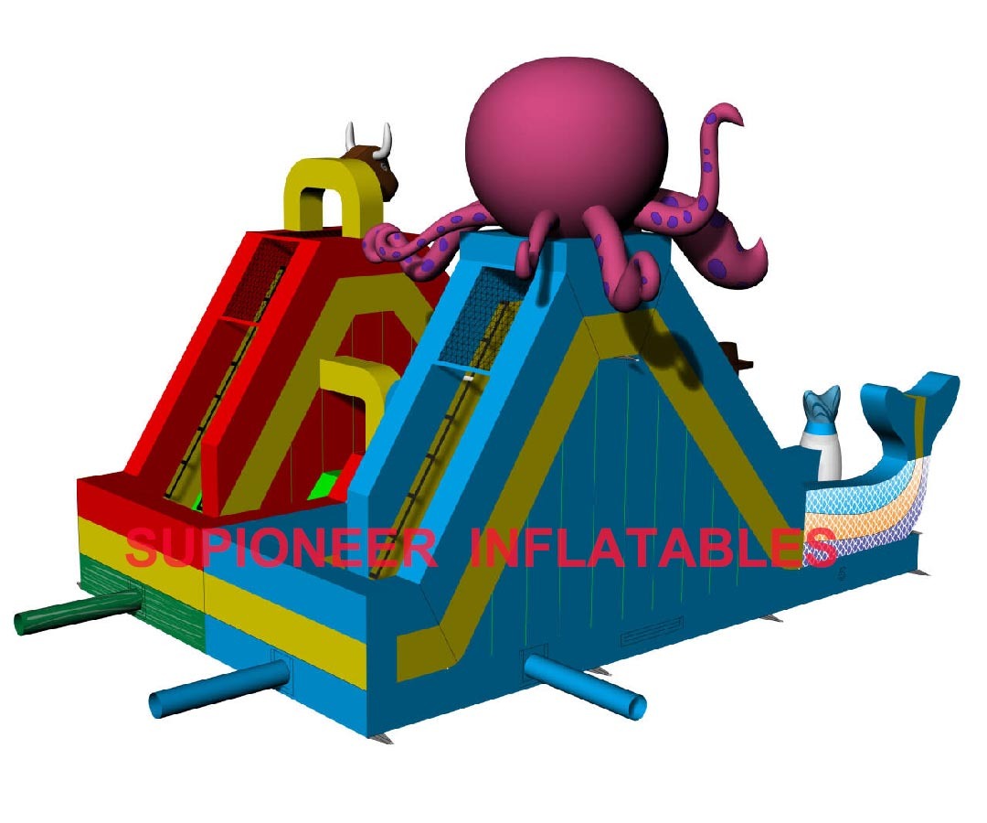 Ocean World & Western Obstacle Course, OB-2601032