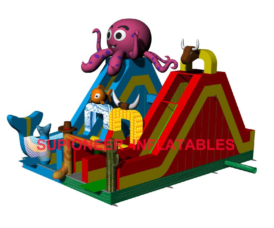 Ocean World & Western Obstacle Course, OB-2601032