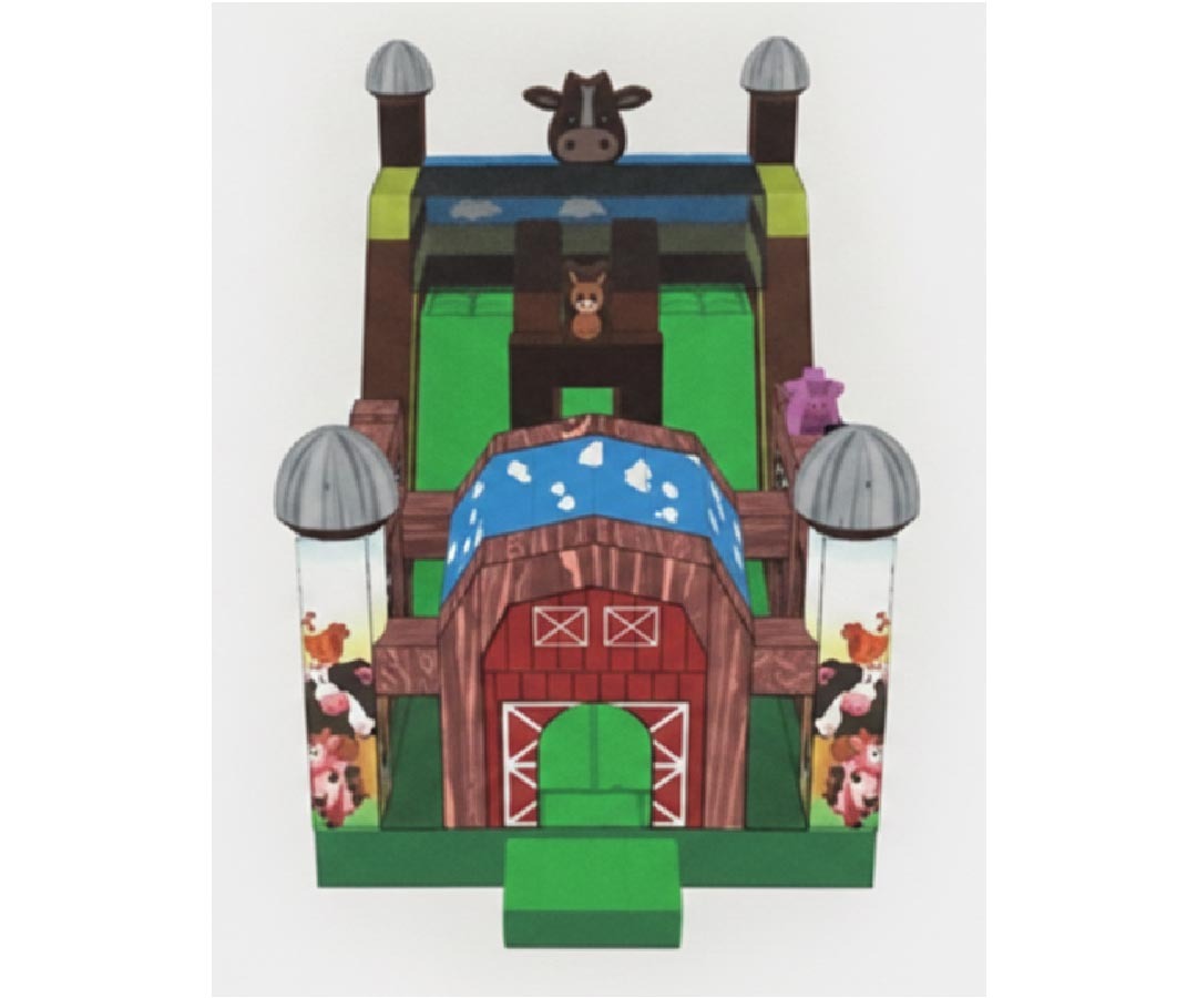 Farm Dual Lane Slide,  SL-2606209