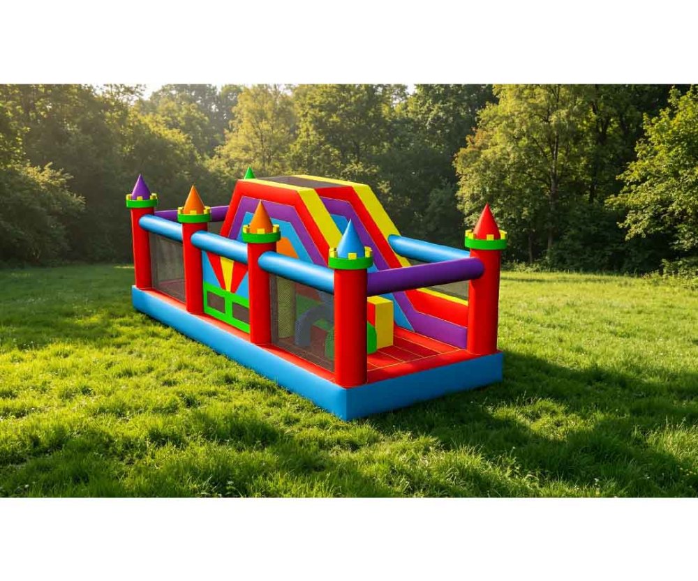 Colorful Castle Obstacle Course, OB-2606073
