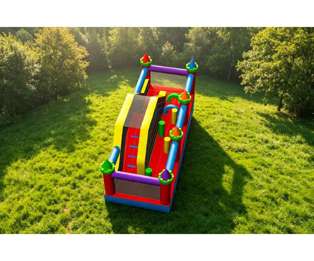 Colorful Castle Obstacle Course, OB-2606073