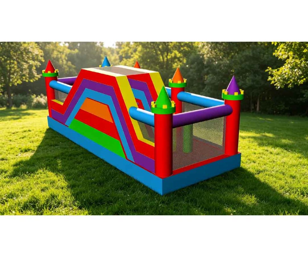 Colorful Castle Obstacle Course, OB-2606073