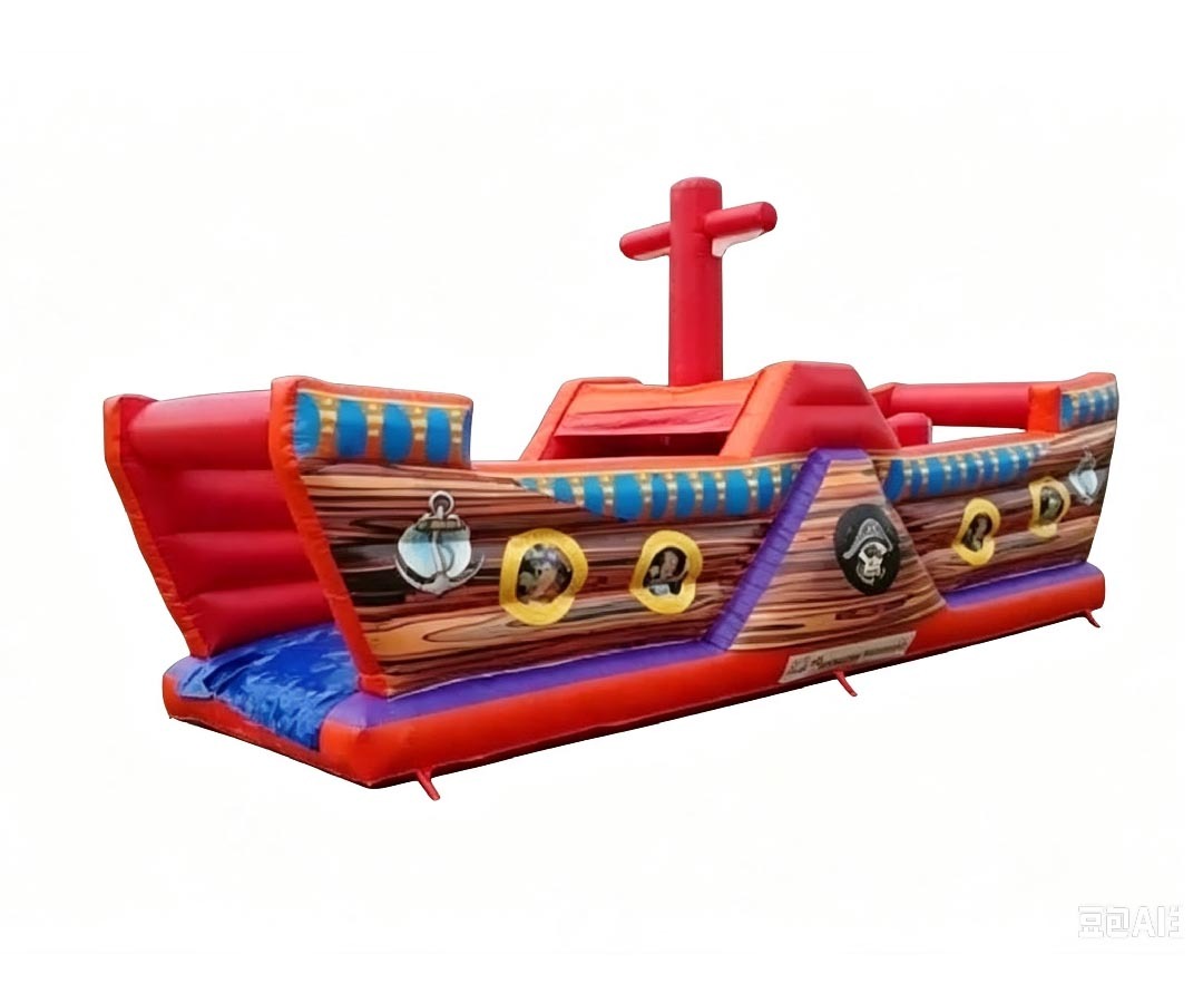 Pirate Boat Obstacle Course, OB-2606183