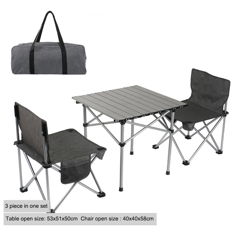 picnic chair and table set