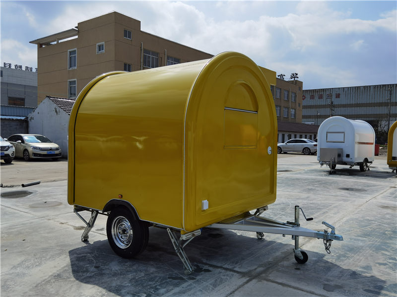 Lobster Tails Food Truck Mini Food Trailer Ice Cream Push Cart Mobile