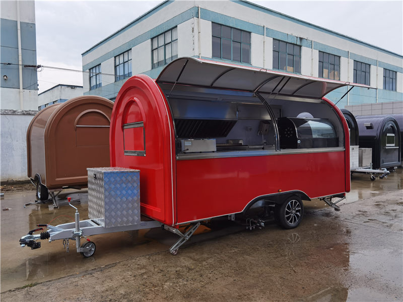 Food Truck Mobile Kitchen Trailer Mobile Food Cart