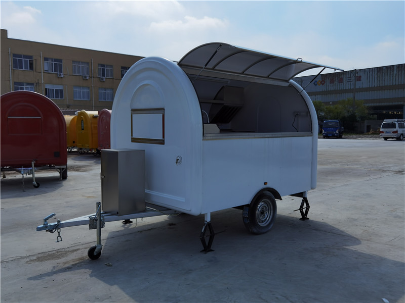 American Sushi Food Truck Small Concession Trailer Hot Dog Stand Fast Food Van