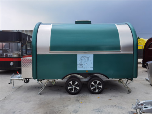 Crepe Food Truck Ice Cream Trailer Snack Trailer Catering Van