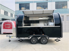 Mobile Food Truck Kitchen Trailers Mobile Ice Cream Cart Catering Van