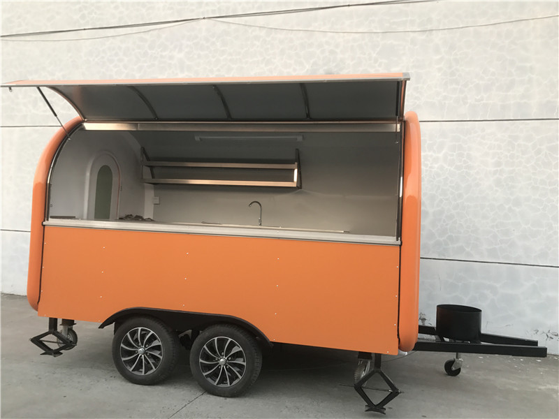 Mobile Food Van Custom Food Trucks Bbq Food Trailer Catering Trailer
