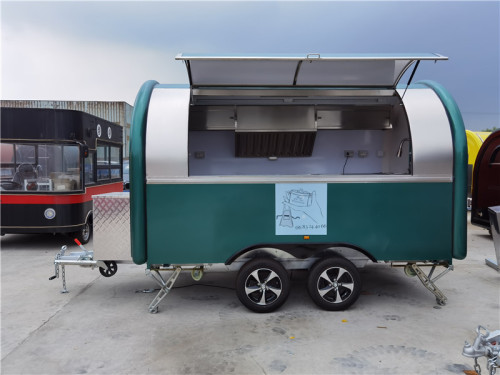Crepe Food Truck Ice Cream Trailer Snack Trailer Catering Van