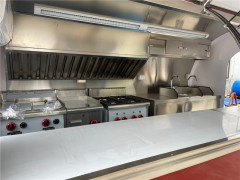 Food Truck Food Trailer Food Van 340x200x240cm Red