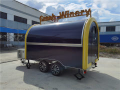 New Food Truck Vending Trailer Street Food Cart Camion Food Truck