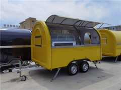 Donut Food Truck Mobile Catering Trailer Mobile Ice Cream Cart Food Wagon