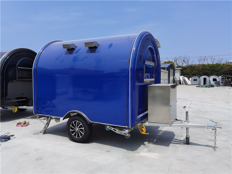 Swaraj Food Truck Small Food Trailer Food Vending Cart Snack Stand