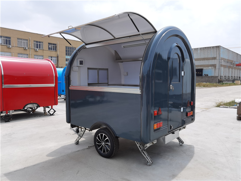 Cheap Food Trucks Shaved Ice Trailer Mini Food Cart Food Car