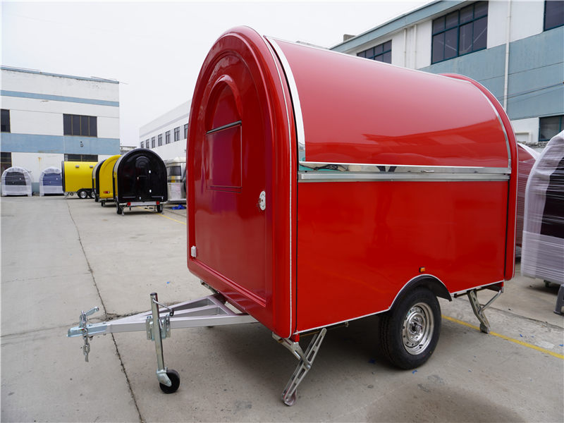 Happy Lobster Food Truck Ice Cream Trailer Street Food Cart Popcorn Stand