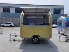 Asian Food Truck Concession Trailer Mobile Ice Cream Cart Fish And Chip Van