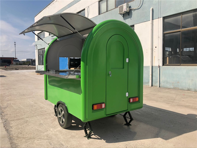 Sandwich Food Truck Small Concession Trailer Ice Cream Cart Coffee Mobile Van