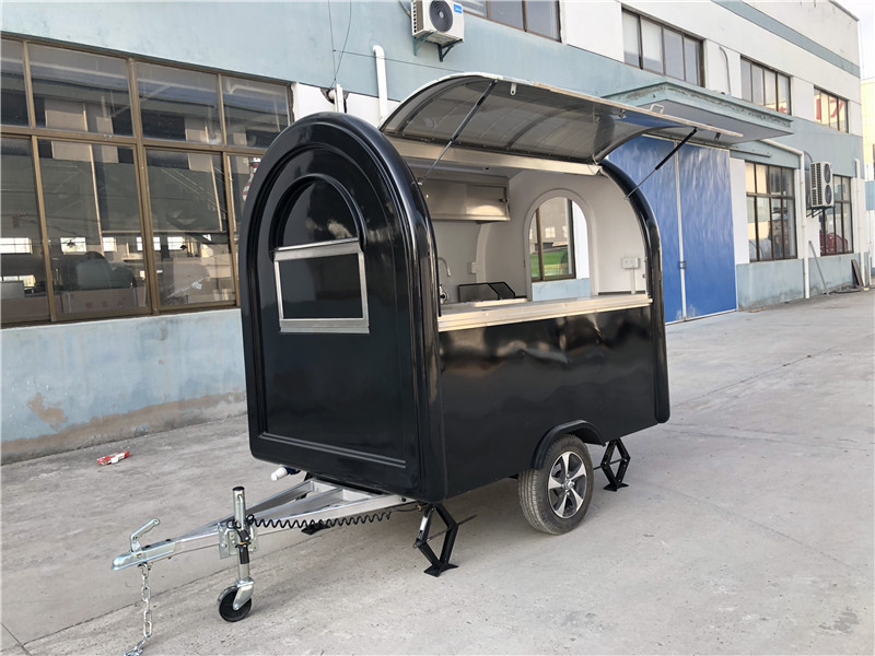 Breakfast Food Truck Mini Food Trailer Food Cart Mobile Kitchen