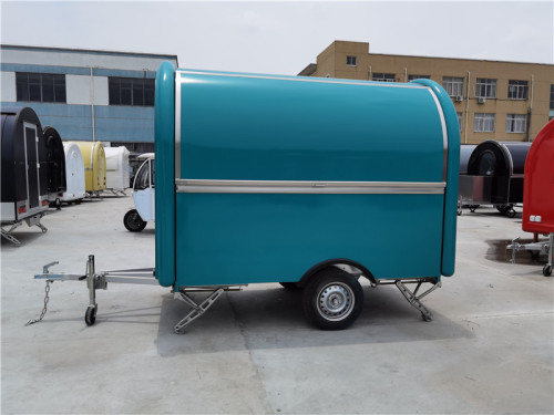 Kikos Food Truck Pizza Oven Trailer Burger Van Sales Trailer
