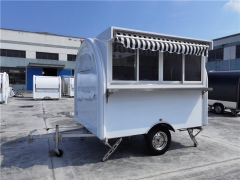 Retro Food Trucks Dining Cart Custom Food Trailers Concession Stand